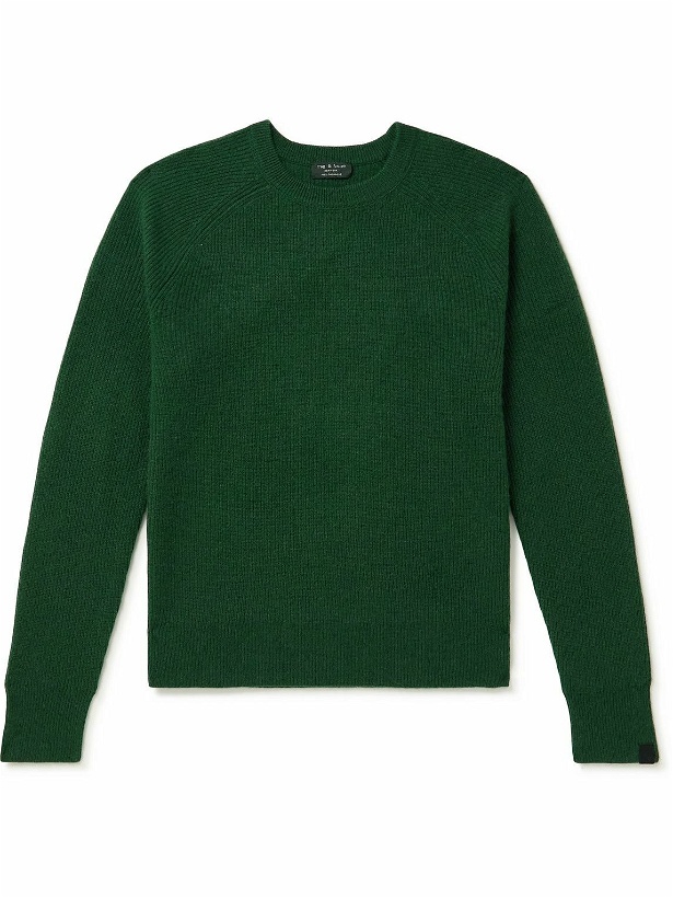 Photo: Rag & Bone - Pierce Cashmere Sweater - Green