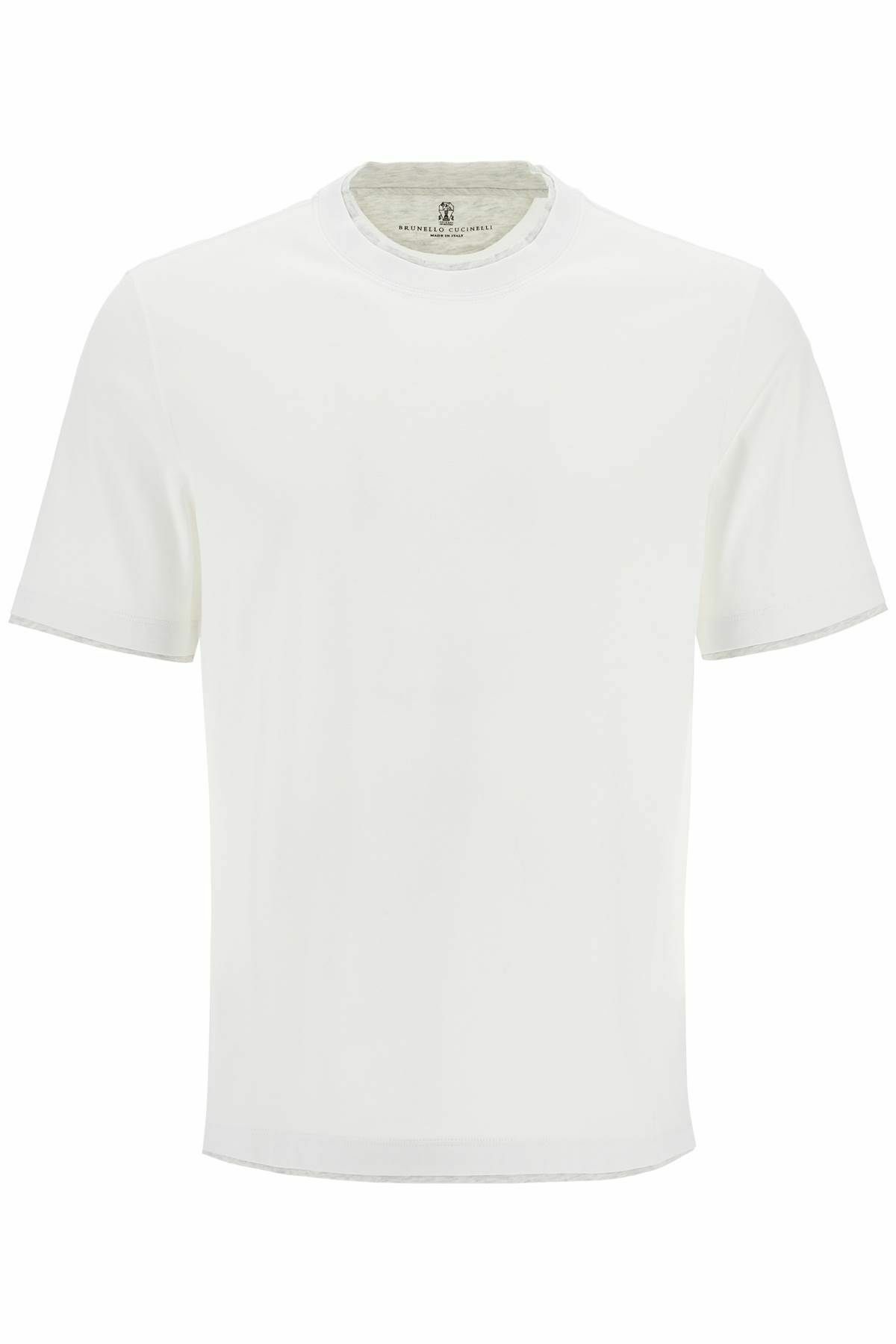 BRUNELLO CUCINELLI layered-effect t-shirt White