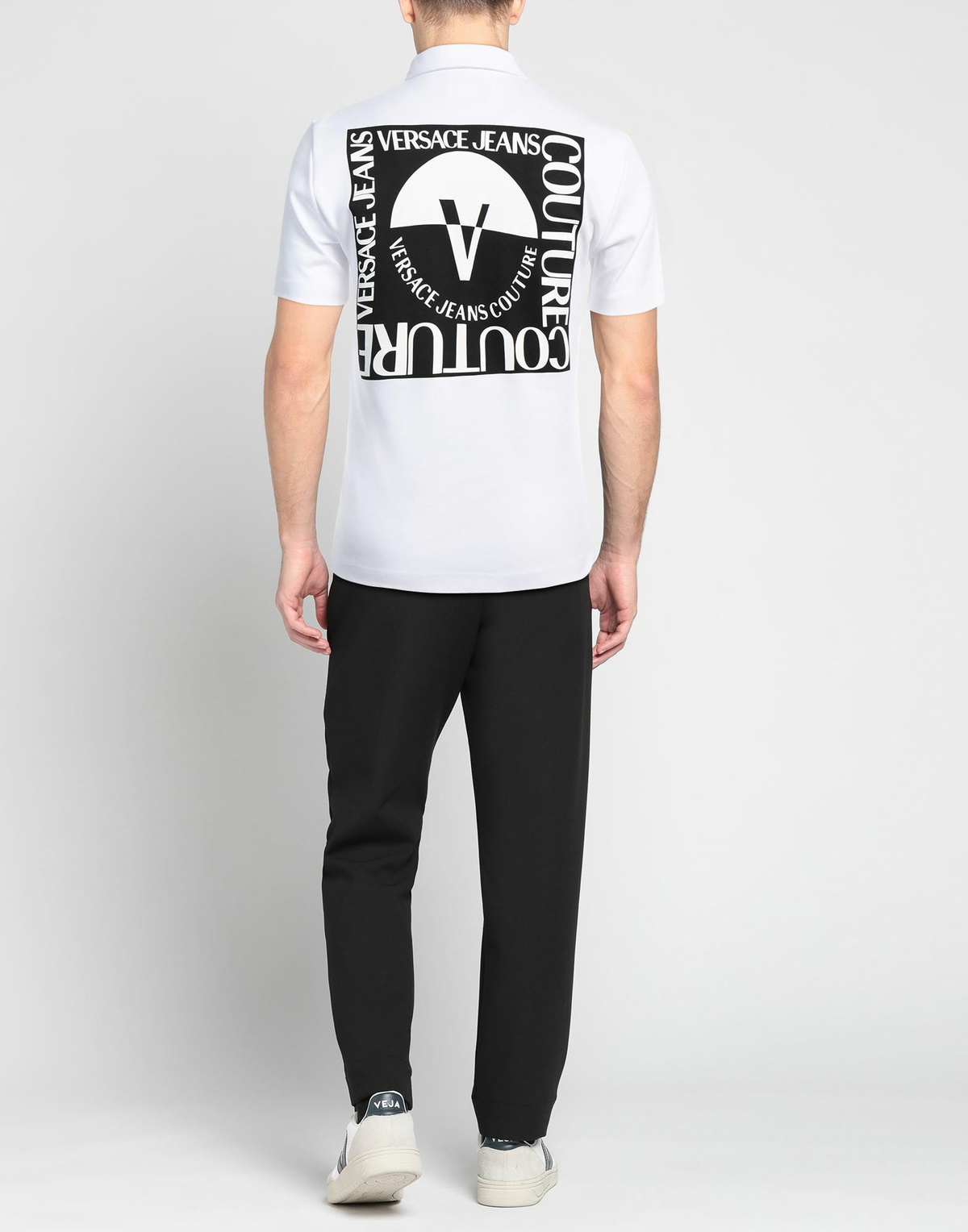 Versace Jeans Couture Mens Polo shirt in White