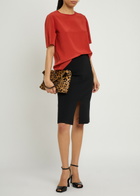 Joseph Rubin Silk T-shirt Red