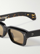 Jacques Marie Mage - Ashcroft Rectangular-Frame Tortoiseshell Acetate Sunglasses