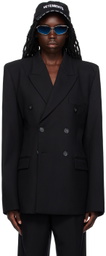 VTMNTS Black Tailored Blazer