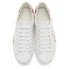 Gucci White Gucci Orgasmique New Ace Sneakers