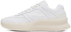 Dries Van Noten White & Off-White Platform Sneakers