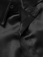 TOM FORD - Slim-Fit Silk-Satin Shirt - Black
