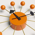 Vitra George Nelson Ball Wall Clock in Orange