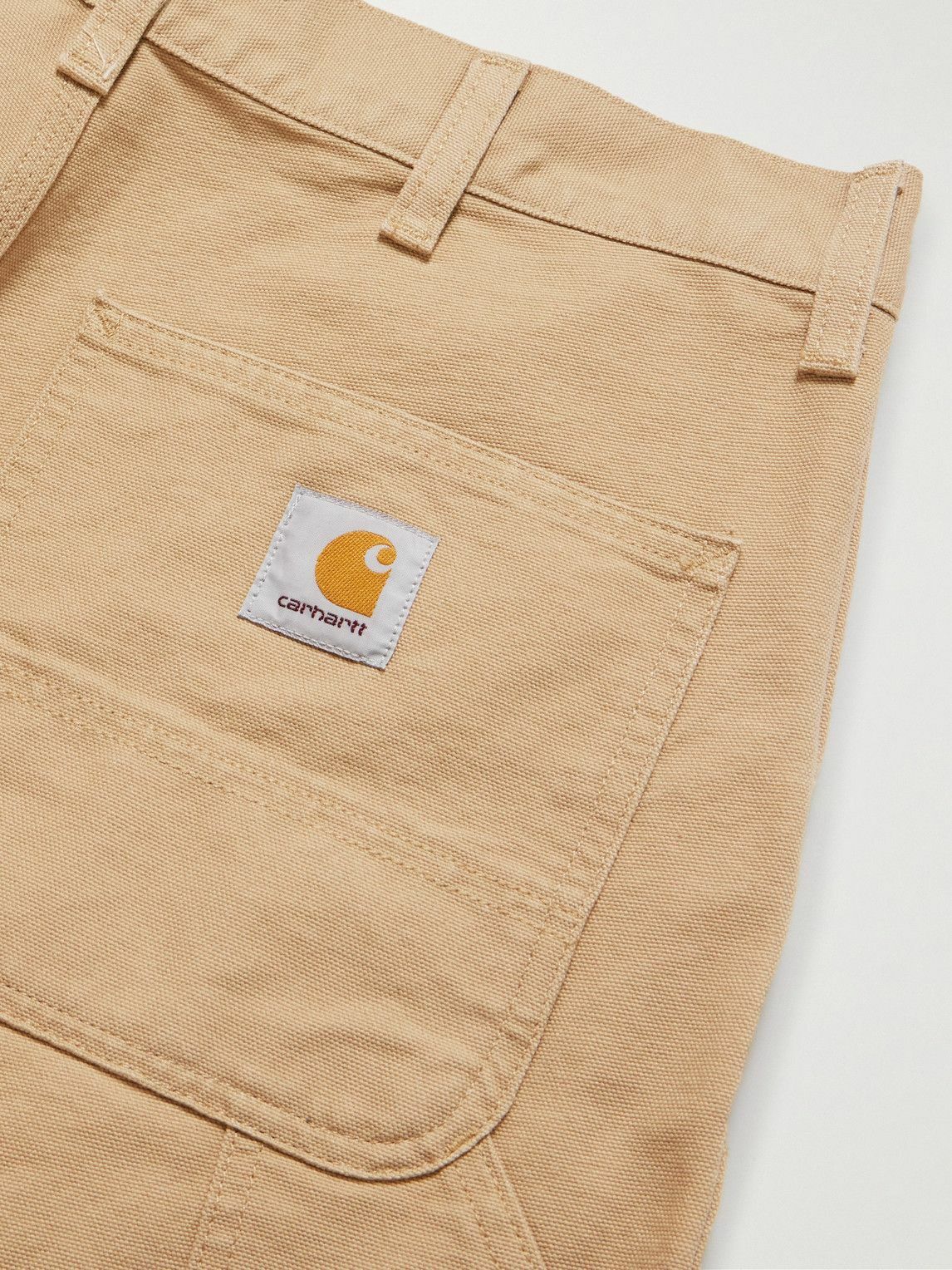 Carhartt WIP - Nash Straight-Leg Panelled Cotton-Canvas Trousers - Neutrals