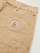 Carhartt WIP - Nash Straight-Leg Panelled Cotton-Canvas Trousers - Neutrals