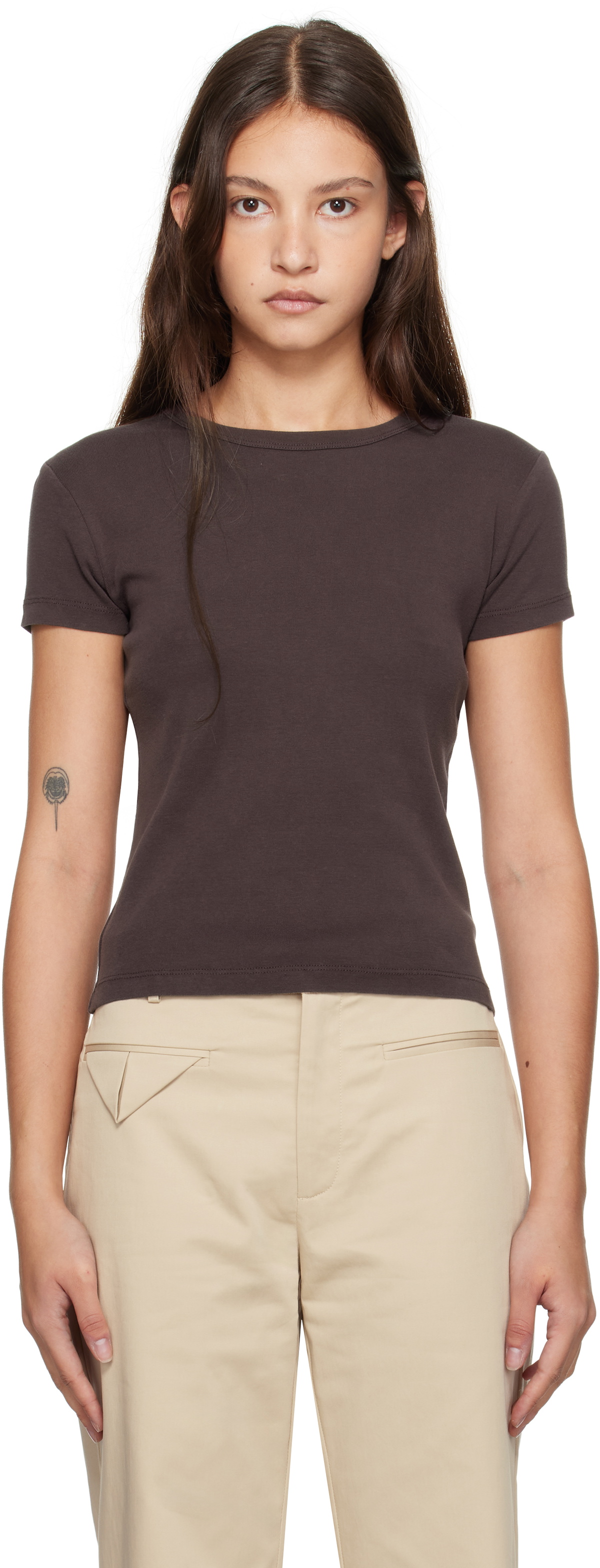St. Agni Purple Organic Cotton Baby T-shirt