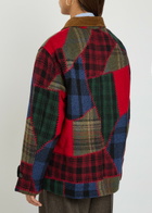 Polo Ralph Lauren Patchwork Wool-blend Jacket Multicoloured 1