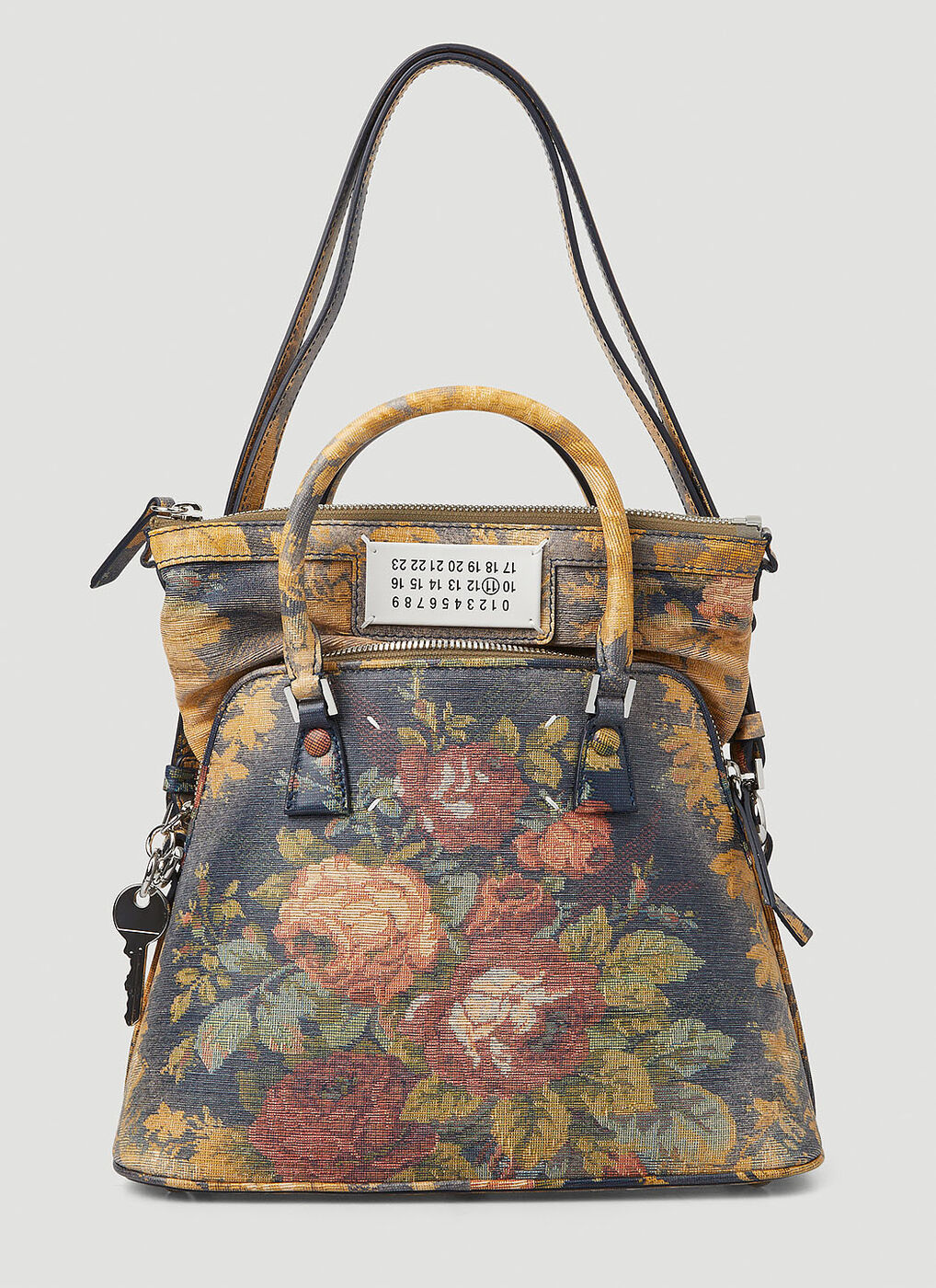 ショルダーバッグ・ポシェット Maison Margiela 24SS Women's 5AC Print Shoulder Bag Maison Margiela 5AC Loved To Death Calf Hair Top-Handle Bag