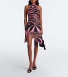 Pucci Labirinto silk twill scarf top