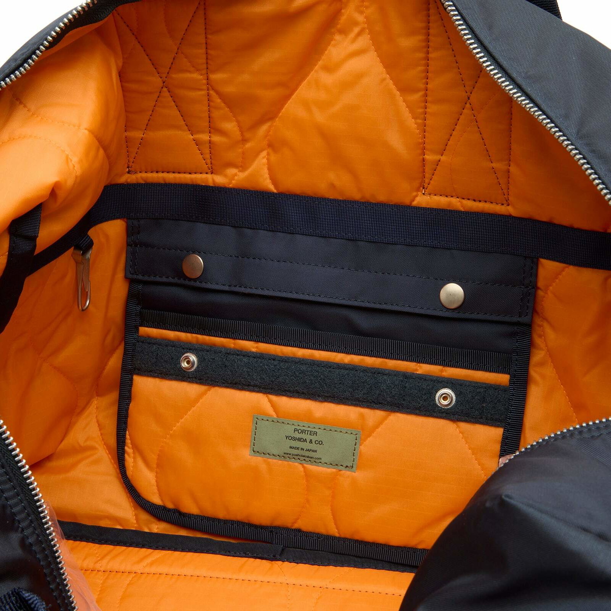 Porter-Yoshida & Co. Force 2-Way Duffle Bag in Navy 