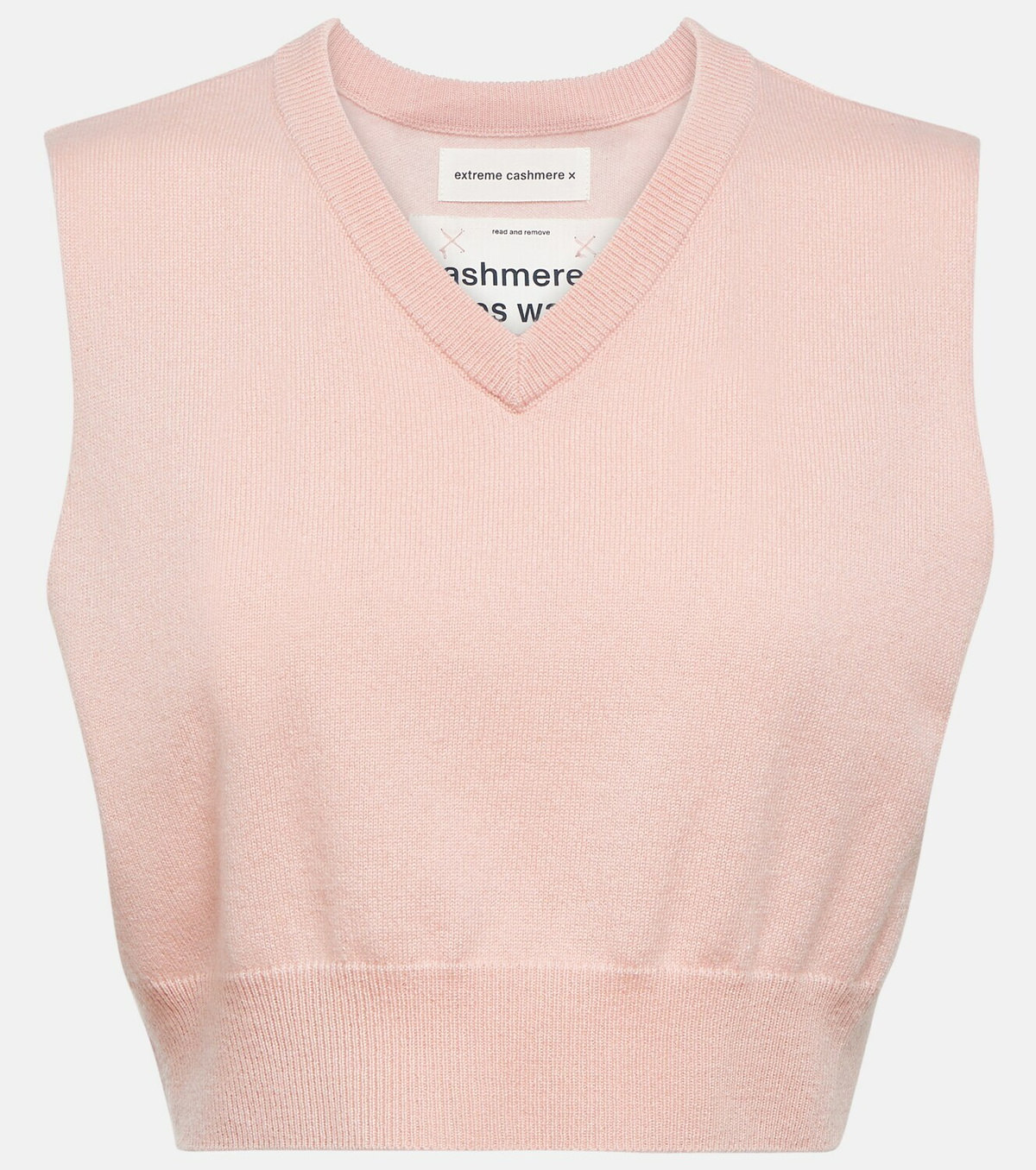 Extreme Cashmere N°285 Freedom cashmere sweater vest