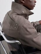 Rick Owens - Virgin Wool Drill Overshirt - Gray