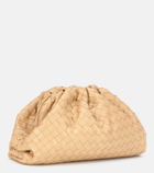 Bottega Veneta - Pouch intrecciato leather clutch