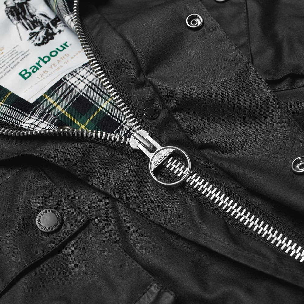 Barbour 125th Anniversary Icons International Wax Jacket Barbour