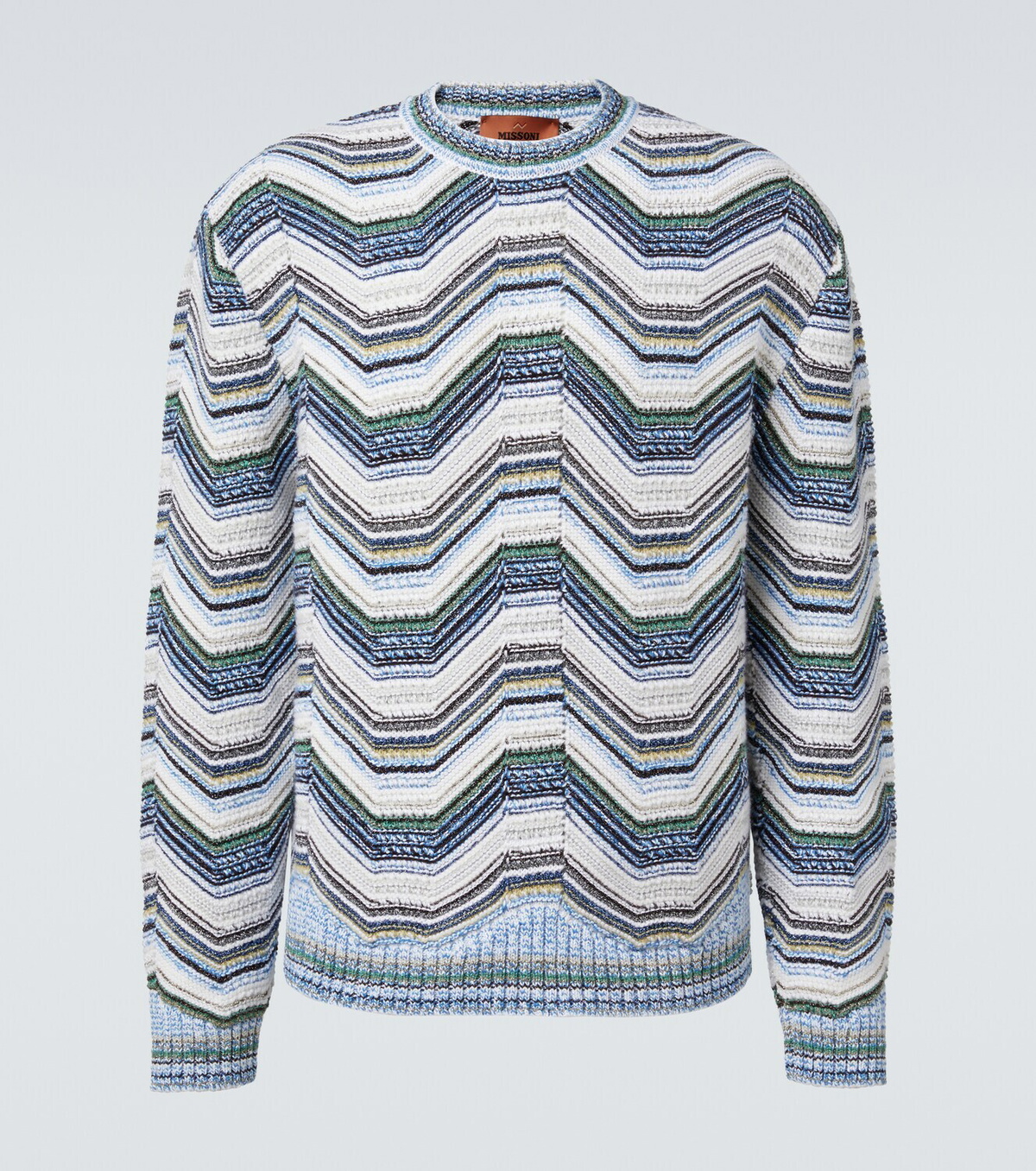 Missoni Wave wool and cotton-blend sweater