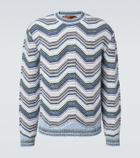 Missoni Wave wool and cotton-blend sweater