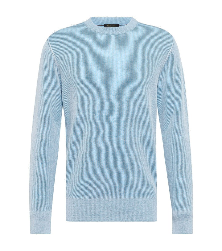 Photo: Loro Piana - Ribbed-knit sweater