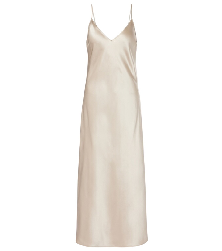 Photo: Joseph Silk satin slip dress