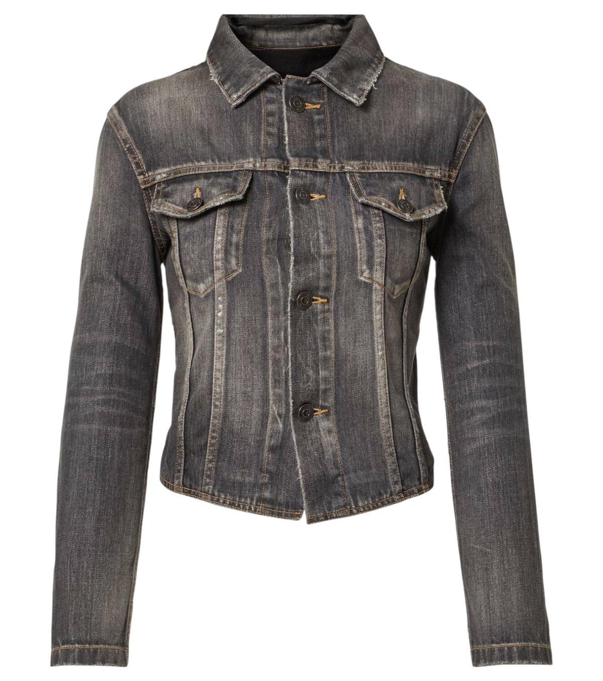 Balenciaga Blue Allover Denim Jacket Balenciaga Balenciaga Blue Allover Denim Jacket Balenciaga