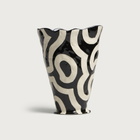 HAY Jessica Hans Shadow Vase in Black/White