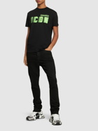 DSQUARED2 - Icon Printed Cotton T-shirt