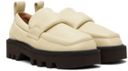 Dries Van Noten Off-White Padded Loafers