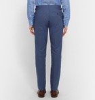 Kingsman - Blue Eggsy Slim-Fit Cotton Suit Trousers - Blue