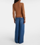 Ralph Lauren Collection Silk-blend jersey sweater