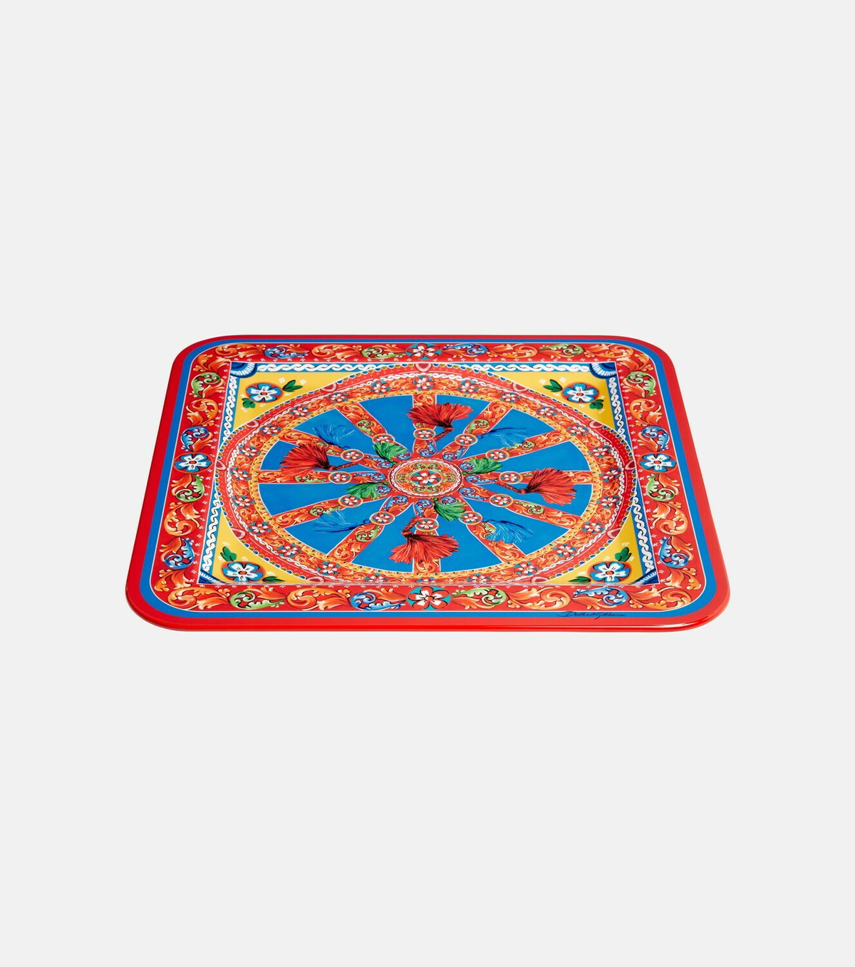 Dolce&Gabbana Casa - Medium printed tray