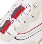 Moncler Genius - 2 Moncler 1952 Leather-Trimmed Canvas and Suede Sneakers - White