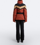 Perfect Moment JG belted down ski jacket