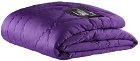Kwaidan Editions Purple Viscose Quilted Blanket