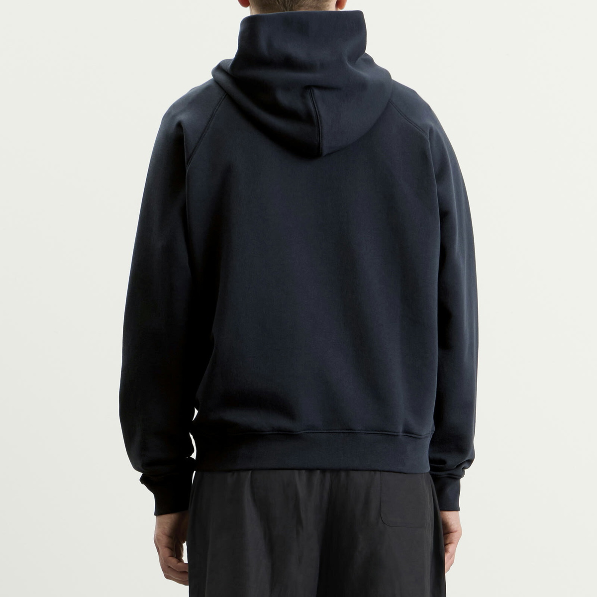 A.P.C. Men's FRGMT. Duck Hoodie in Dark Navy
