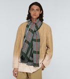 Loewe - Paula's Ibiza checked linen scarf