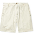 Faherty - Malibu Slub Linen and Cotton-Blend Shorts - Neutrals