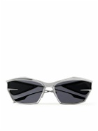 Givenchy - Giv Cut Cat-Eye Silver-Tone Sunglasses