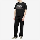 Rhude Men's Flag T-Shirt in Vintage Black