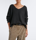The Row Phef cotton and cashmere sweater