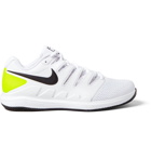 Nike Tennis - Air Zoom Vapor X Rubber and Mesh Tennis Sneakers - White