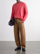 Les Tien - Cotton-Jersey T-Shirt - Red