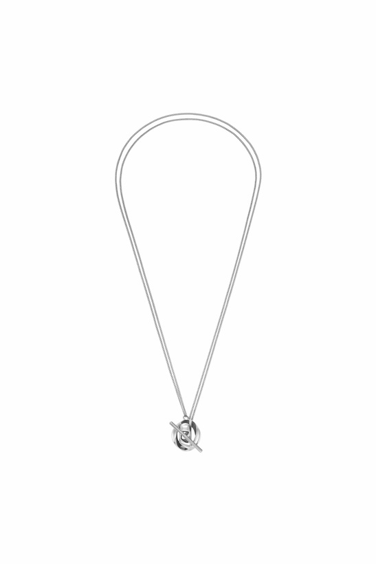 Photo: Diesel Stainless Steel Pendant Necklace - Necklaces - Unisex - Silver