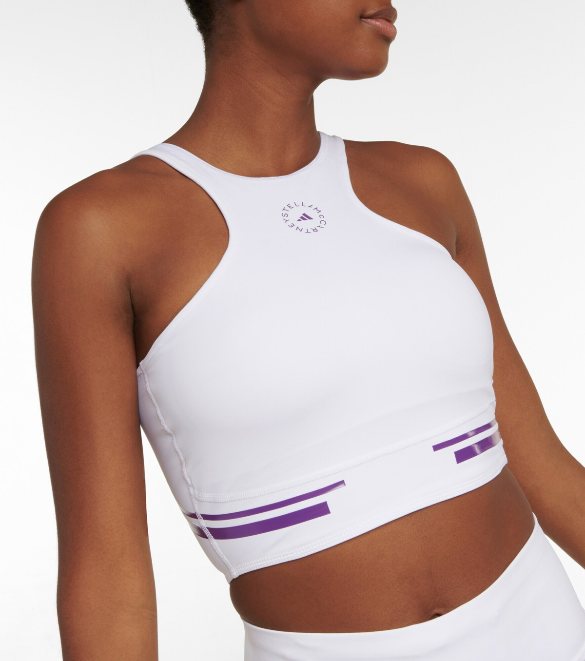 Adidas by Stella McCartney - TruePace Running crop top adidas by Stella  McCartney