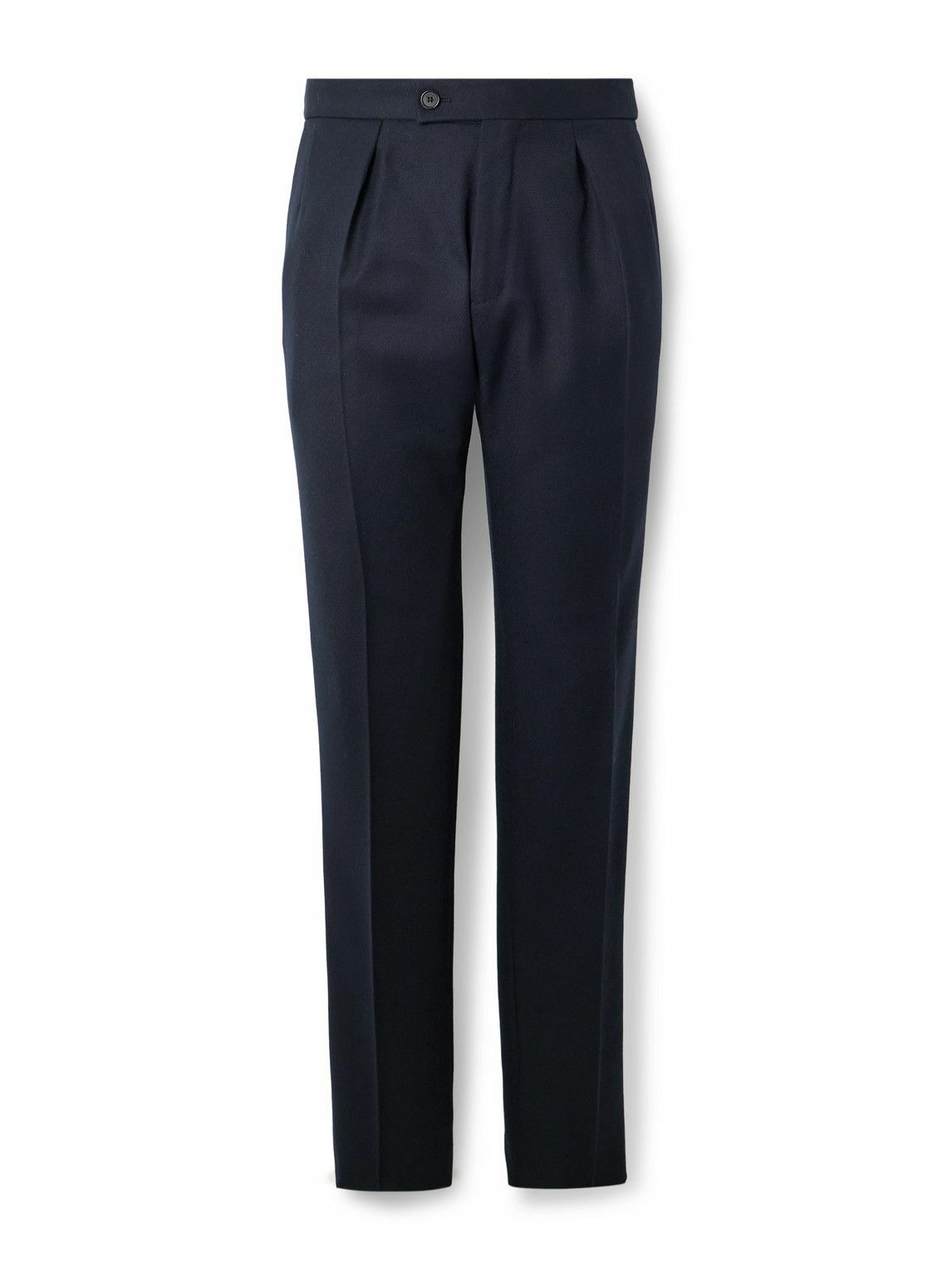 INCOTEX スリムフィット URBAN TRAVELLER ネイビー　46 Incotex - Urban Traveller Navy Slim-Fit Tech-Twill Trousers - Navy