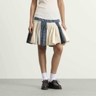 Story mfg. Women's Nest Mini Skirt in Scrapbook Stripe
