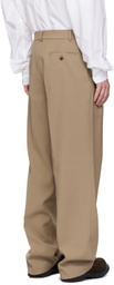 The Frankie Shop Beige Beo Trousers