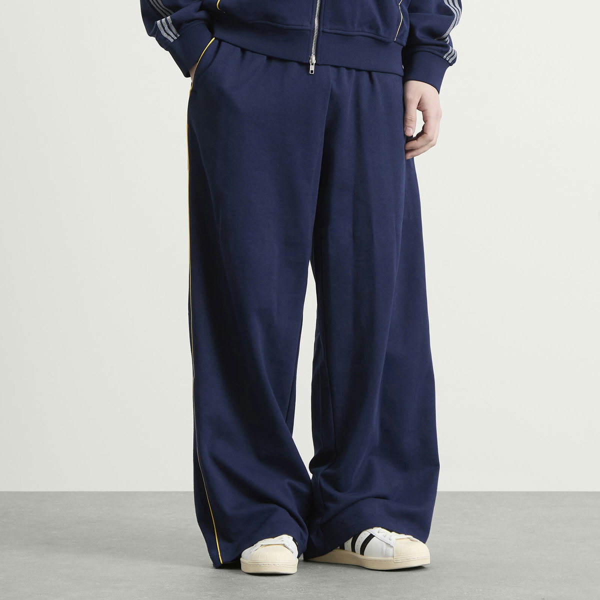 Adidas Men's Track Pant Knit in Night Indigo