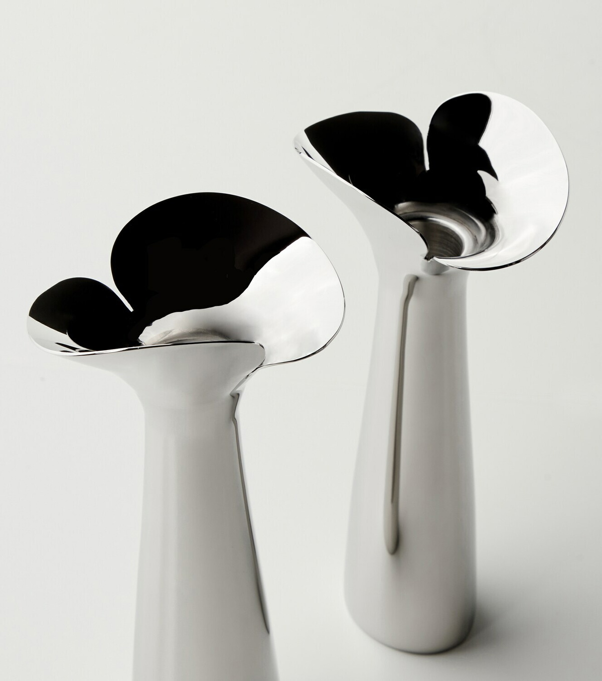 Georg Jensen Leaf Set, 3 stuks - 3x kom, spiegel gepolijst roestvrij staal door Helle Damkjær